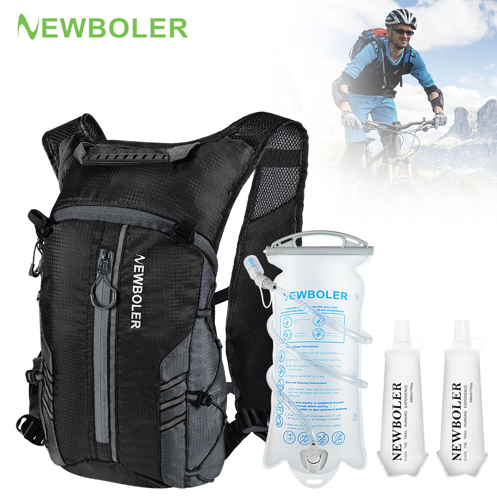 Mountain Biking Vest - Running Backpack Vest With Water Bottle