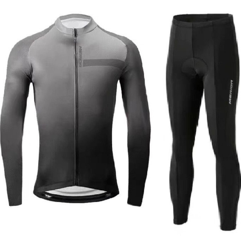 Mountain Biking Outfits Women - Men Women Long Sleeve Cycling Jersey