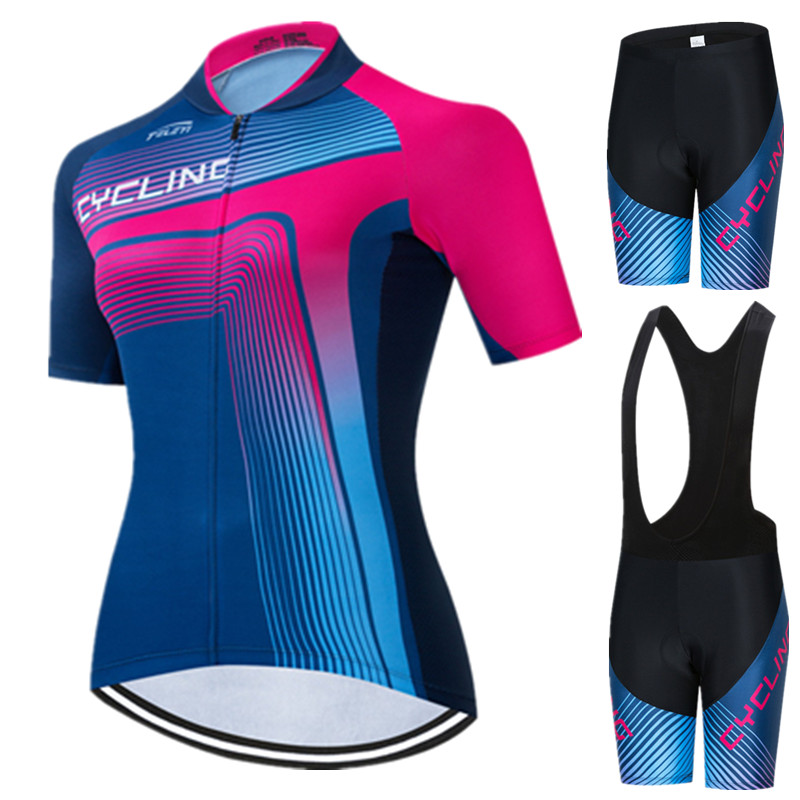 Pro Women's Cycling Jersey Set - Mountain Biking Outfits Women ulasan dan harga