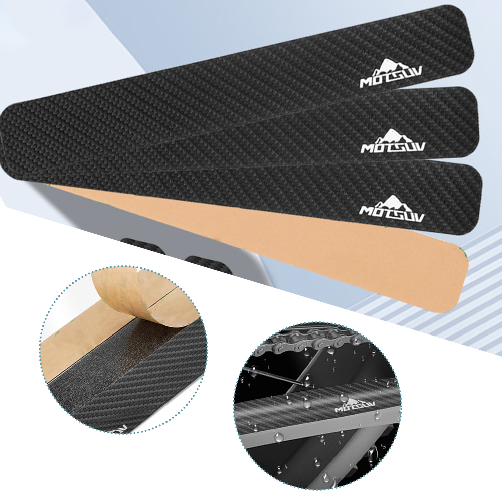 1x Bicycle Chain Protector Bla - Chainstay Protector Wrap ulasan dan harga