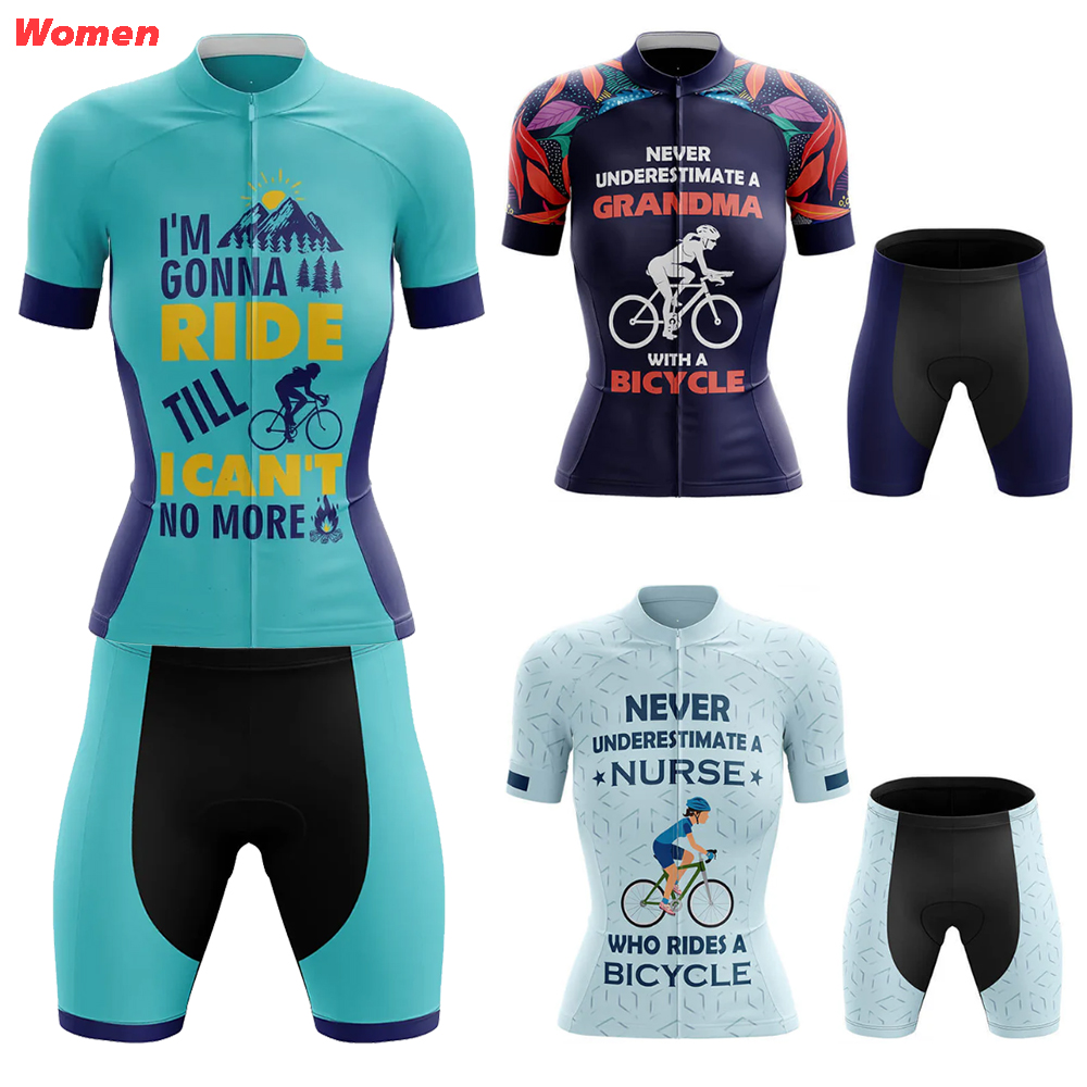 New Grandma Polyester Cycling  - Mountain Biking Outfits Women ulasan dan harga