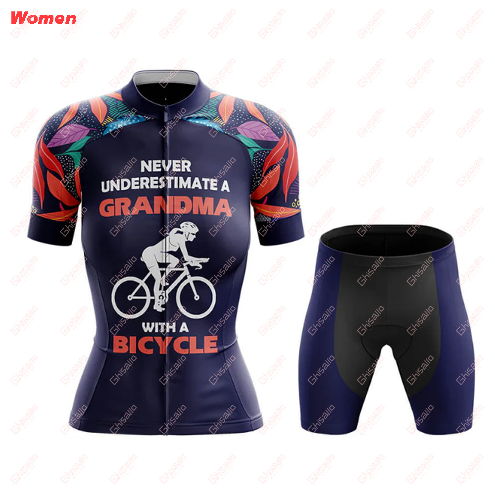 New Grandma Polyester Cycling  - Mountain Biking Outfits Women ulasan dan harga