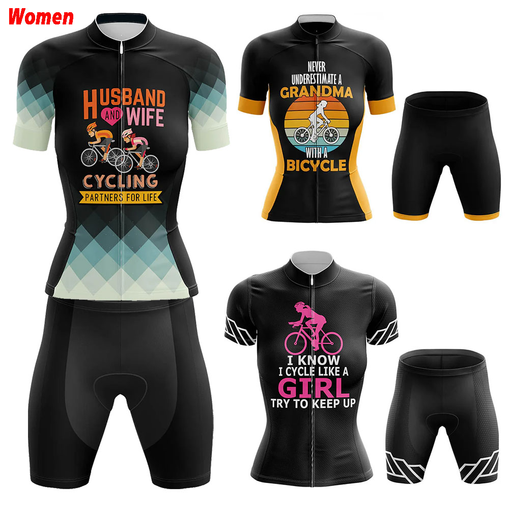 Husband And Wife Polyester Cyc - Mountain Biking Outfits Women ulasan dan harga