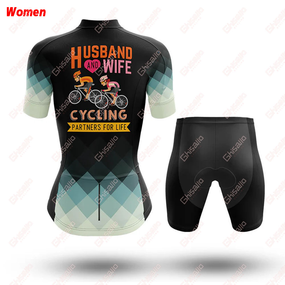 Husband And Wife Polyester Cyc - Mountain Biking Outfits Women ulasan dan harga
