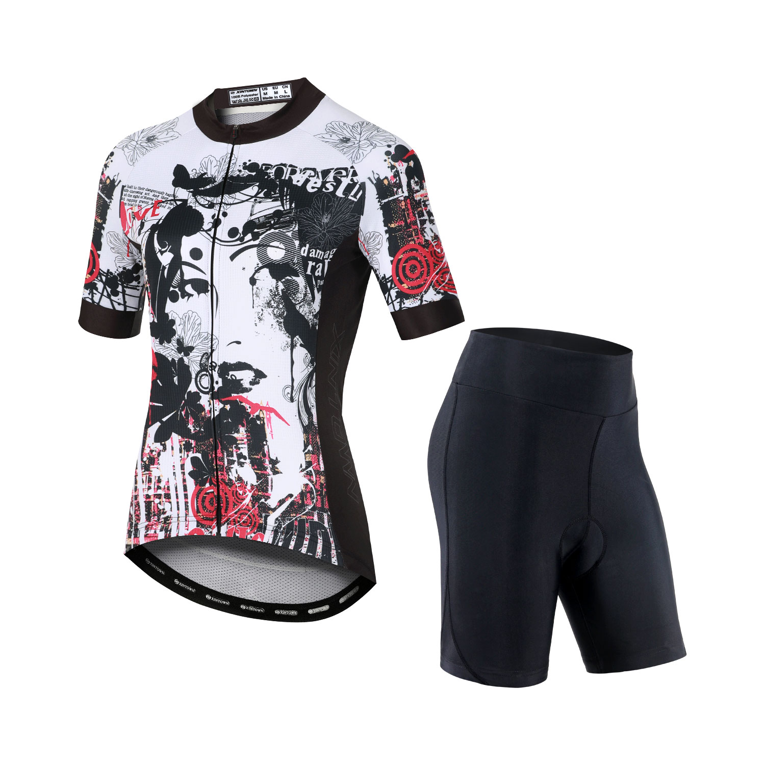 New Cycling Jersey Set Cycling - Mountain Biking Outfits Women ulasan dan harga