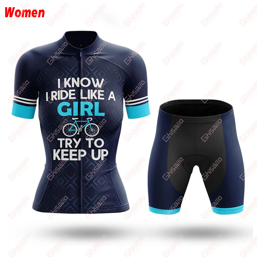 Like A Girl Polyester Cycling  - Mountain Biking Outfits Women ulasan dan harga