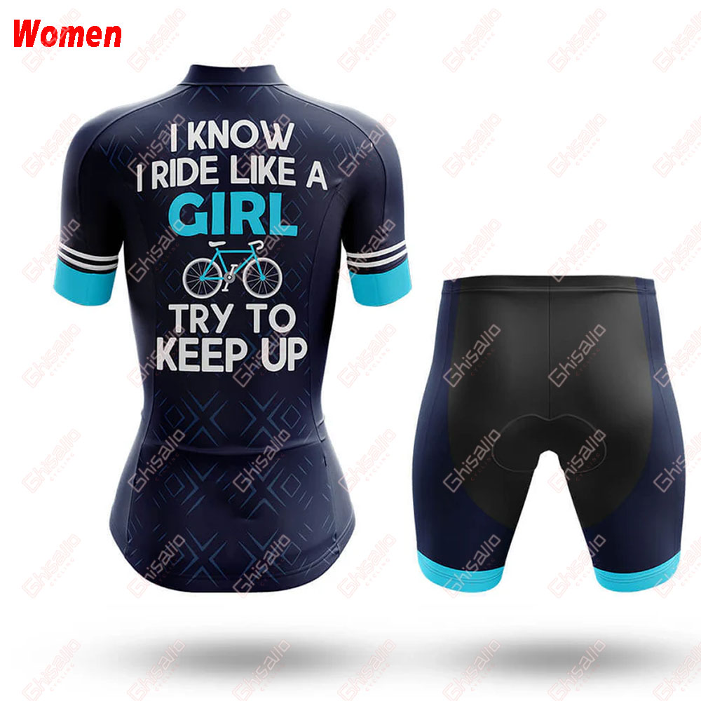 Like A Girl Polyester Cycling  - Mountain Biking Outfits Women ulasan dan harga