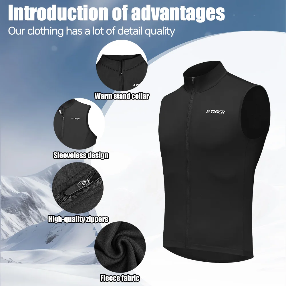 X-TIGER Cycling Jacket Windpro - Mountain Biking Vest ulasan dan harga