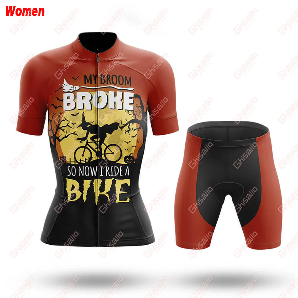 My Broom Broke Polyester Cycli - Mountain Biking Outfits Women ulasan dan harga