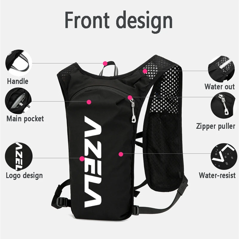 5L Running Hydration Vest Back - Mountain Biking Vest ulasan dan harga