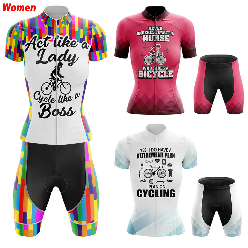 Cycling Nurse Polyester Cyclin - Mountain Biking Outfits Women ulasan dan harga
