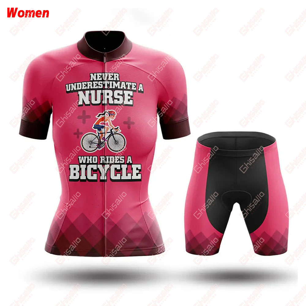 Cycling Nurse Polyester Cyclin - Mountain Biking Outfits Women ulasan dan harga